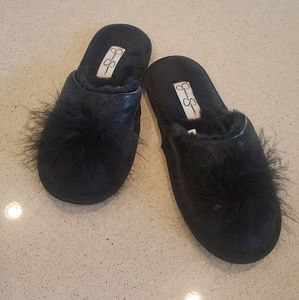 Fuzzy slippers